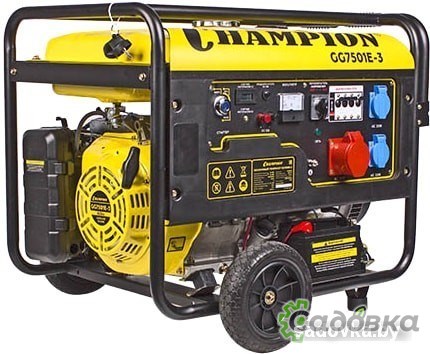 Бензиновый генератор Champion GG7501E-3