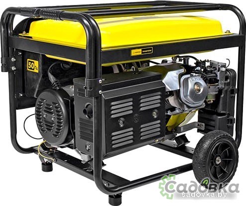 Бензиновый генератор Champion GG6501E+ATS