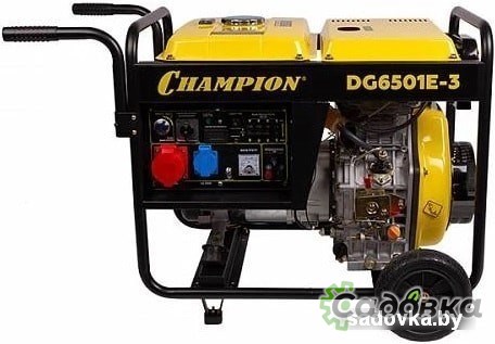 Дизельный генератор Champion DG6501E-3