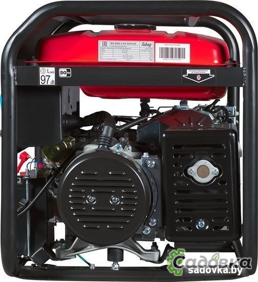 Бензиновый генератор Fubag BS 8500 A ES Duplex (с коннектором автоматики)