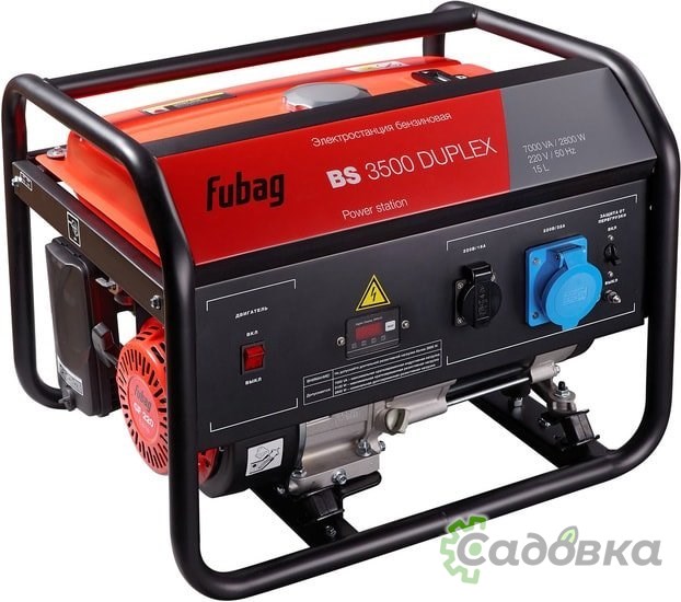 Бензиновый генератор Fubag BS 3500 Duplex