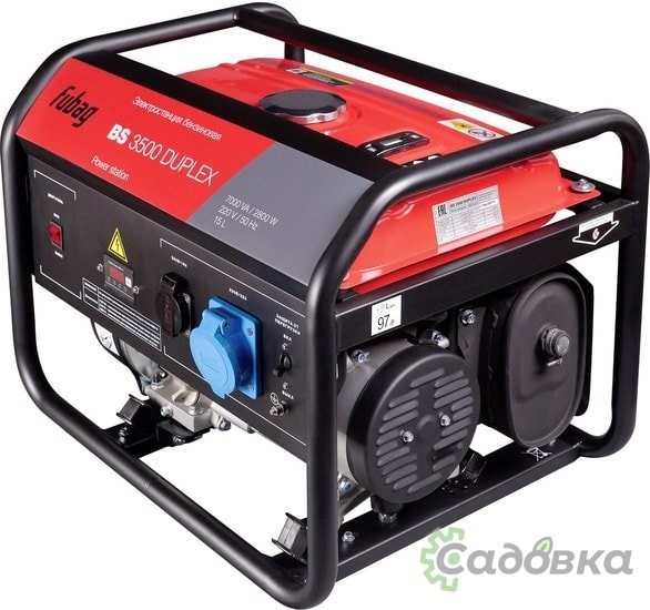 Бензиновый генератор Fubag BS 3500 Duplex