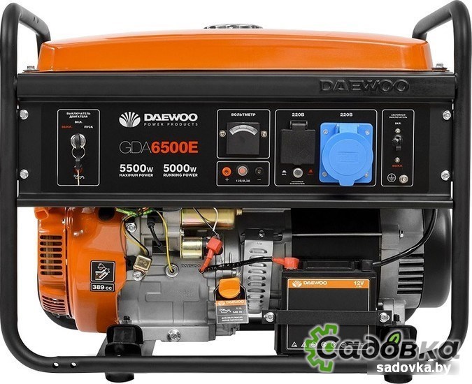 Бензиновый генератор Daewoo Power GDA 6500E