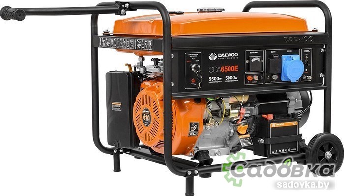 Бензиновый генератор Daewoo Power GDA 6500E