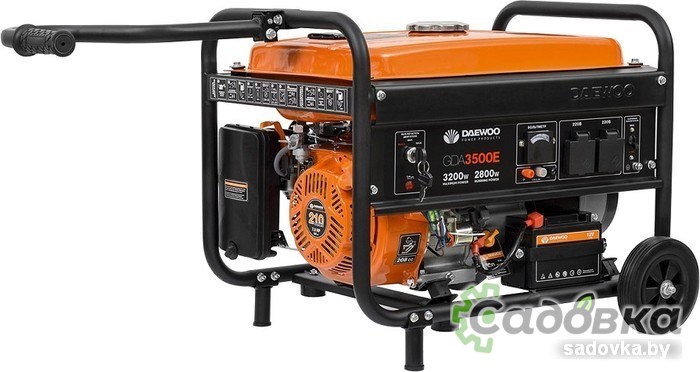 Бензиновый генератор Daewoo Power GDA 3500E