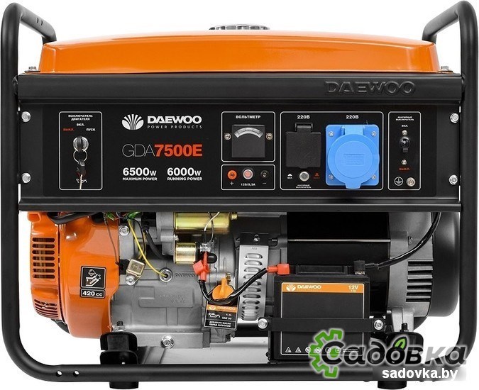 Бензиновый генератор Daewoo Power GDA 7500E