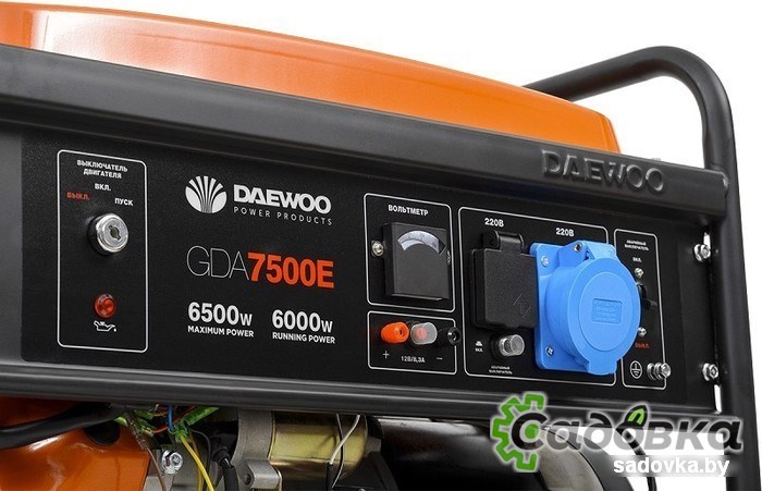 Бензиновый генератор Daewoo Power GDA 7500E