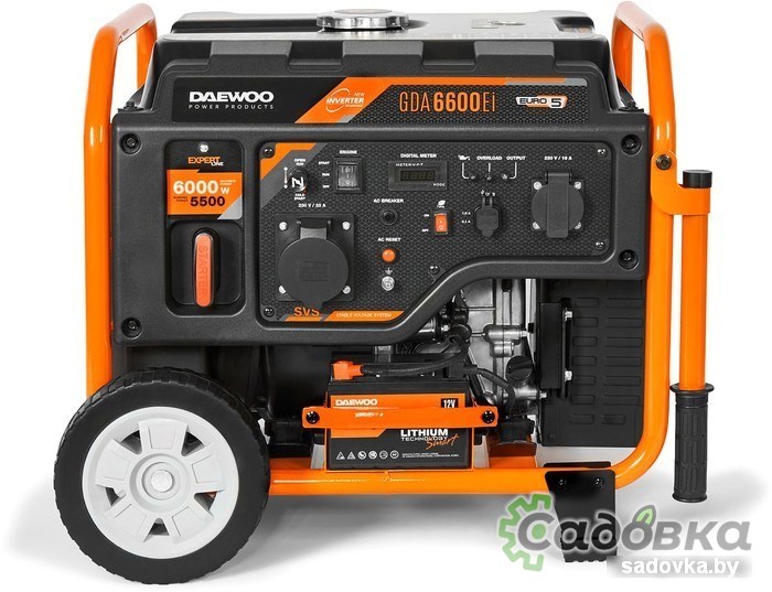 Бензиновый генератор Daewoo Power GDA 6600Ei