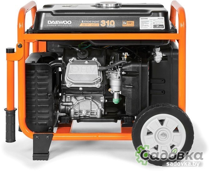 Бензиновый генератор Daewoo Power GDA 6600Ei