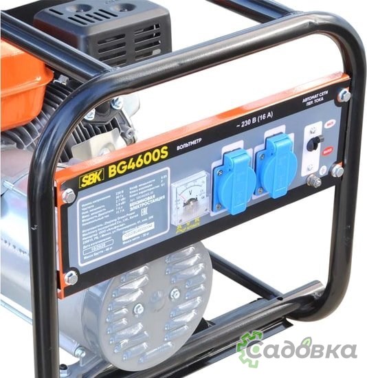 Бензиновый генератор SBK BG4600S
