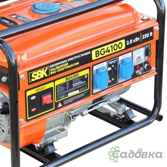 Бензиновый генератор SBK BG4100
