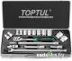 Набор торцевых головок Toptul GCAD1802 18 предметов