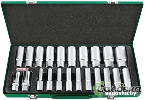 Набор торцевых головок Toptul GAAD2202 (22 предмета)