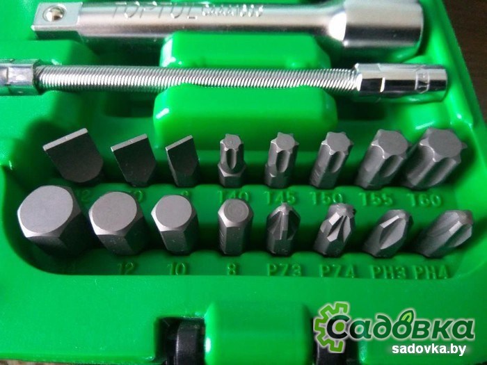 Универсальный набор инструментов Toptul GCAI8201 (82 предмета)