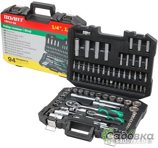 Универсальный набор инструментов Волат 19010-94 94 предмета