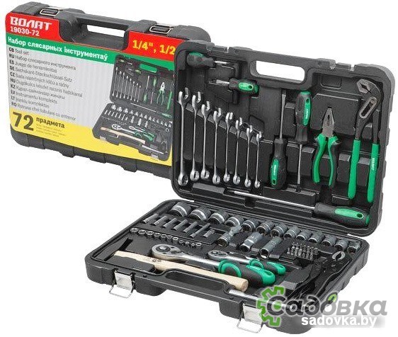 Универсальный набор инструментов Волат 19030-72 72 предмета