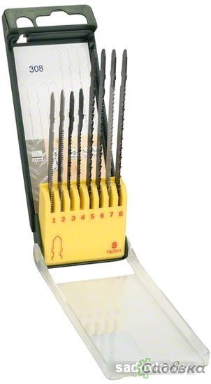 Набор оснастки Bosch 2607019458 8 предметов