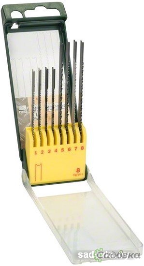 Набор оснастки Bosch 2607019459 8 предметов