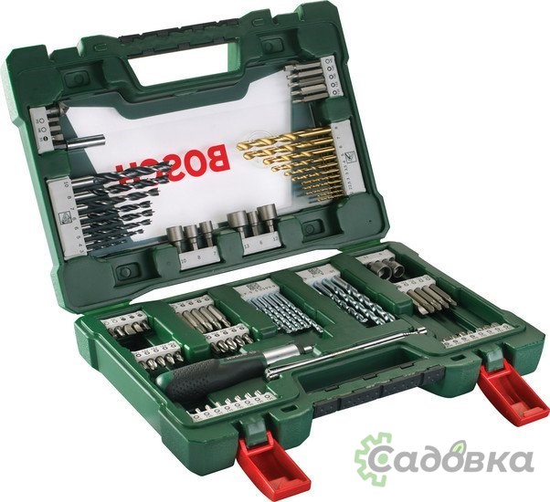 Универсальный набор инструментов Bosch V-Line Titanium 2607017195 91 предмет