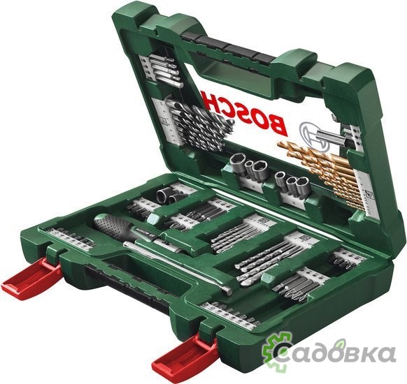 Универсальный набор инструментов Bosch V-Line Titanium 2607017195 91 предмет