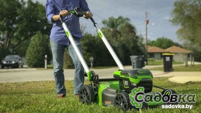 Газонокосилка Greenworks GD60LM51SP 2514307 (без АКБ)