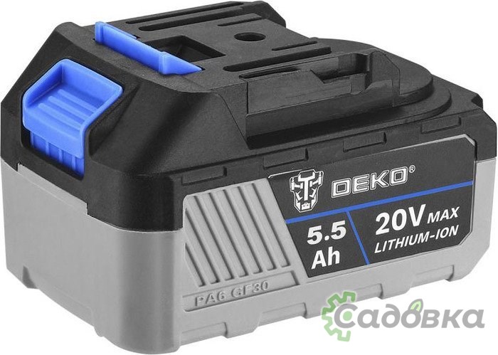 Аккумулятор Deko BL1860B 063-4358 (20В/5.5 Ач)