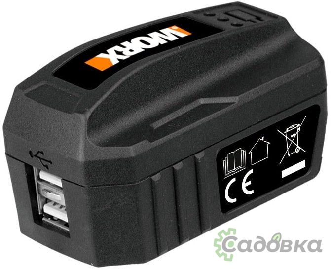 Блок питания Worx Адаптер USB WA4009