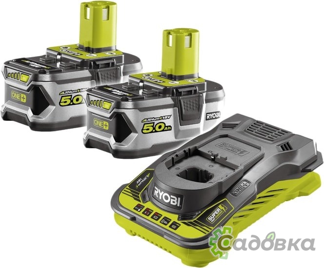 Аккумулятор с зарядным устройством RYOBI RC18150-250 5133004422 (18В/5 Ah + 18В)