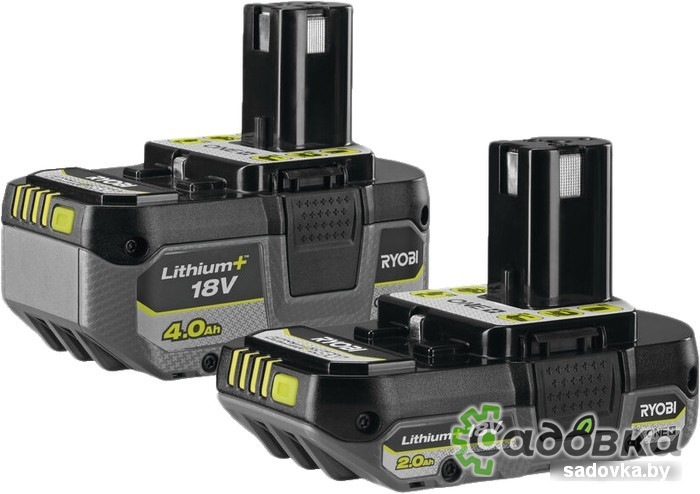 Набор аккумуляторов RYOBI RB18242X 5133005509 (18В/4 Ah + 18В/2 Ah)