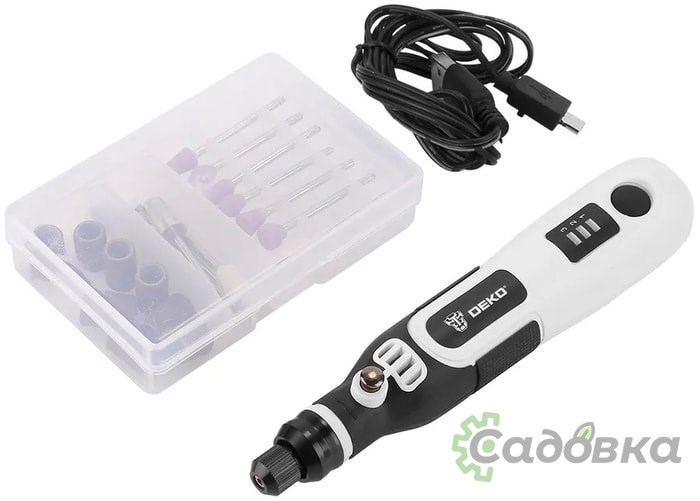 Гравер Deko DKRT3.6-Li SET 063-1400 (с АКБ)
