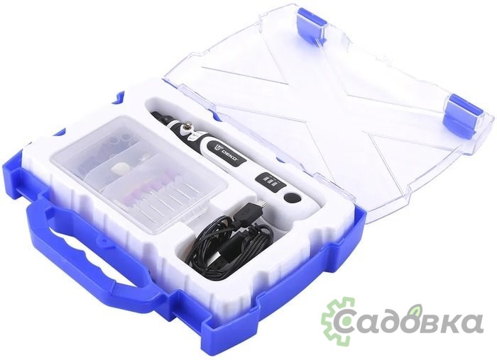 Гравер Deko DKRT3.6-Li SET 063-1400 (с АКБ)