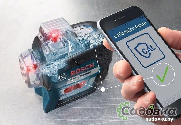 Лазерный нивелир Bosch GLL 3-80 C Professional 0601063R05 (с АКБ и держателем BM 1)