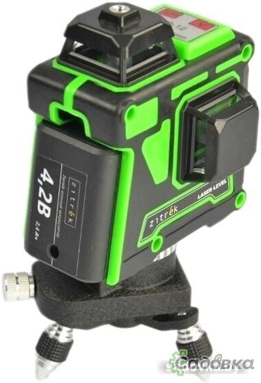 Лазерный нивелир Zitrek LL12-GL-2Li-MC 065-0188
