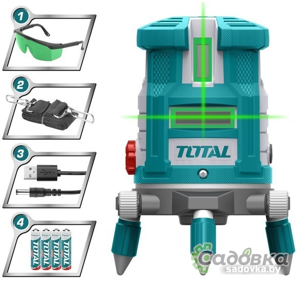 Лазерный нивелир Total TLL305205