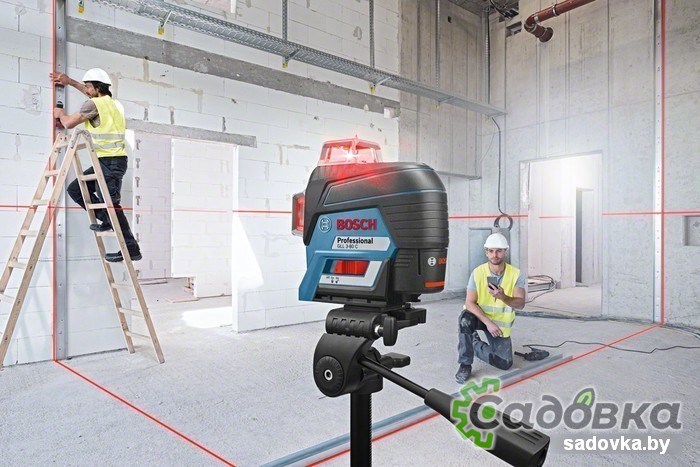 Лазерный нивелир Bosch GLL 3-80 C Professional (со штативом BT 150)