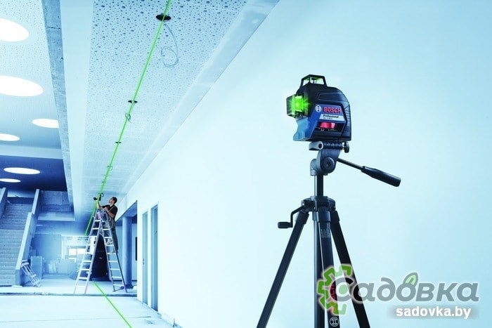 Лазерный нивелир Bosch GLL 3-80 G Professional 0601063Y00 (кейс, лазерная мишень)