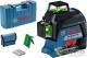 Лазерный нивелир Bosch GLL 3-80 G Professional 0601063Y00 (кейс, лазерная мишень)