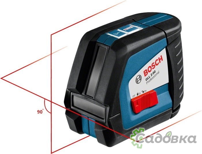 Лазерный нивелир Bosch GLL 2-50 (с держателем BM 1) [0601063108]
