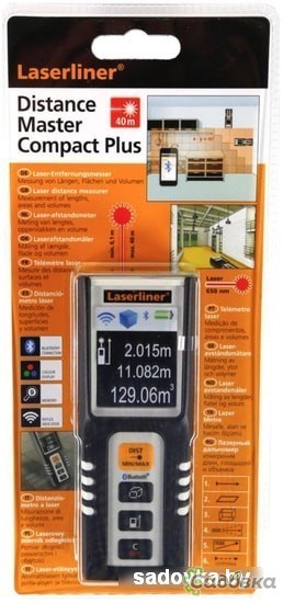 Лазерный дальномер Laserliner DistanceMaster Compact Plus