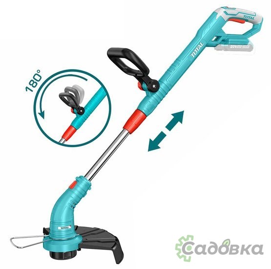 Total TOSLI23024 (триммер, воздуходувка, с 2-мя АКБ)