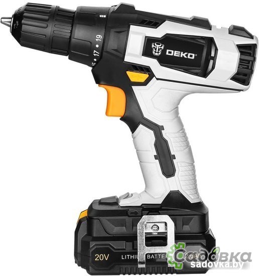 Дрель-шуруповерт Deko DKCD20 Set 2 063-4204 (шуруповерт, болгарка, 2 АКБ)