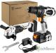 Дрель-шуруповерт Deko DKCD20 Set 2 063-4204 (шуруповерт, болгарка, 2 АКБ)
