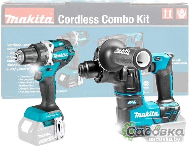 Makita DLX2278 (шуруповерт, перфоратор, без АКБ)