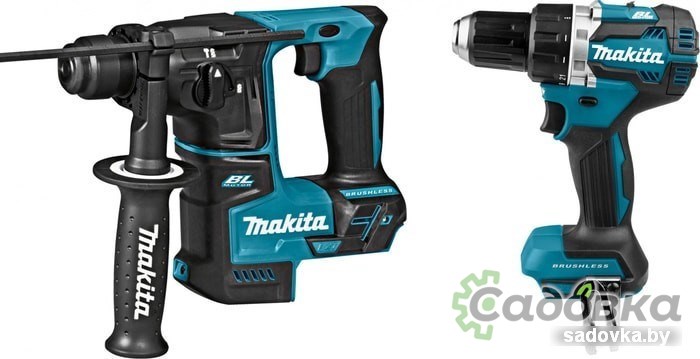 Makita DLX2271 (шуруповерт, перфоратор, без АКБ)
