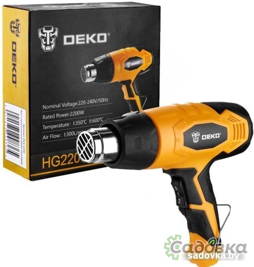 Промышленный фен Deko HG2200W
