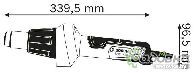 Промышленный фен Bosch GHG 20-60 Professional 06012A6400