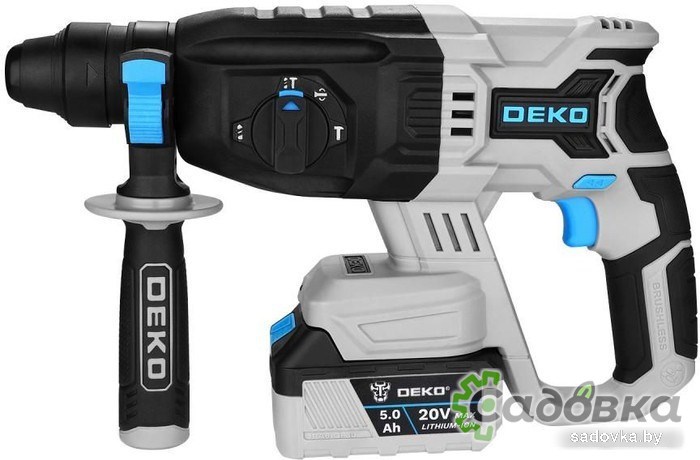 Перфоратор Deko DKCH20FU-Li (с 1-м АКБ)