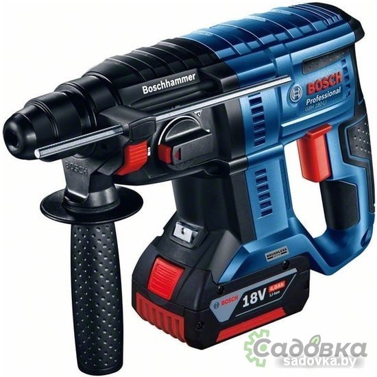 Перфоратор Bosch GBH 180-LI Professional 0611911121 (с 2-мя АКБ, кейс)