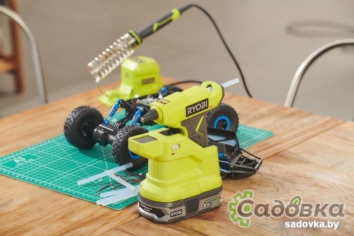 Термоклеевой пистолет RYOBI RGLM18-0 (без АКБ)