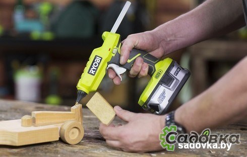 Термоклеевой пистолет RYOBI R18GLU-0